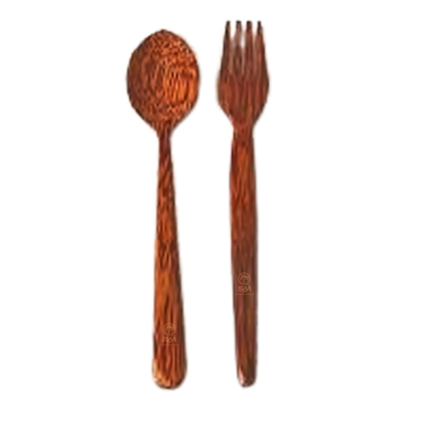 Coconut wooden fork